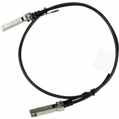 Picture of JL487A HP Aruba 25G SFP28 To SFP28 0.65M DAC Cable. New Bulk Pack.