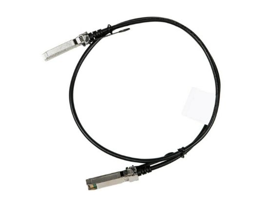 Picture of JL488A HPE Aruba 25G SFP28 To SFP28 3M DAC Cable. New Bulk Pack.