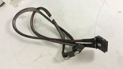 Picture of MJCP4 Dell Mini SAS Cable - Motherboard PCI-E X8 To Backplane For Poweredge R720 Server. Brand New OEM With 1 Year Warranty.