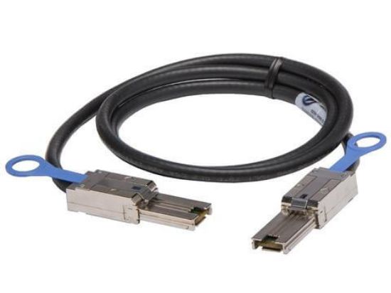 Picture of NRDMN Dell External SFF-8088 To Sff-8088 Mini SAS To Mini SAS Stacking Cable 1M. Refurbished.