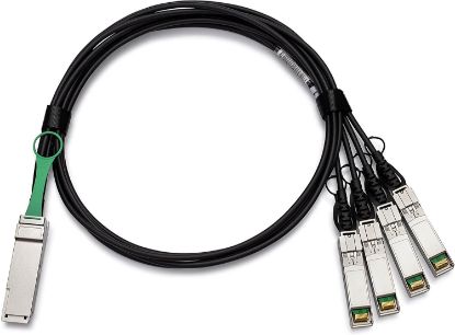 Picture of QSFP-4SFP10G-CU3M= Cisco Direct-Attach Breakout QSFP+ Network Cable | Refurbished