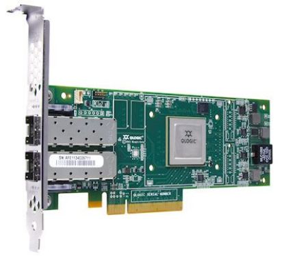 Picture of 01CV762 Lenovo QLogic 16GB FC Dual-Port PCI Express 3.0 X8 Host Bus Adapter | New Bulk Pack
