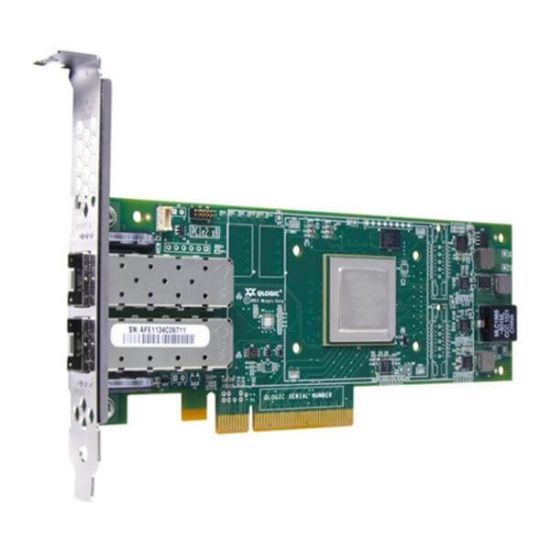 Picture of 406-BBBH Dell 16GBPS Dual Port PCI-E 3.0 Fiber Channel HBA with Both Bracket | New Bulk Pack