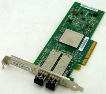 Picture of 406-BBEK Dell Sanblade 8GBPS Dual Port PCI-E X8 Fibre Channel HBA with Standard Bracket Card Only | New Bulk Pack
