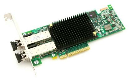 Picture of 406-BBIP Dell Lightpulse Lpe16002 16GBPS Dual Port Fiber Channel HBA with Standard Bracket Card Only | New Bulk Pack