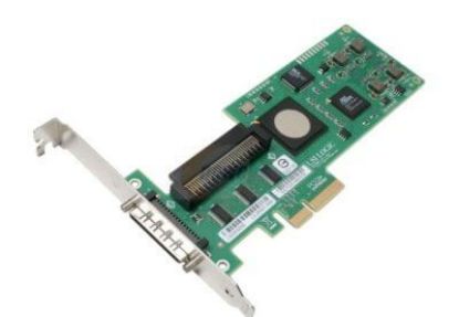 Picture of 416154-001 HP SC11XE Single Channel 68pin PCI E X4 LVD Ultra320 SCSI HBA | New Bulk Pack