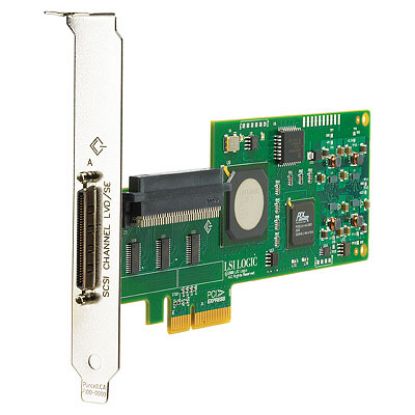 Picture of 439776-001 HP Single Channel 68 Pin PCI-E X4 LVD Ultra320 SCSI HBA with Standard Bracket | New Bulk Pack