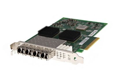 Picture of 45GPC Dell Sanblade 8GBPS Quad Port PCI-E 2.0 X8 Fibre Channel HBA with Both Brackets | New Bulk Pack
