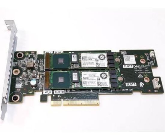 Picture of 55FCW Dell PCI-E Boss Controller Card 2xM.2 Slots LP | New Bulk Pack