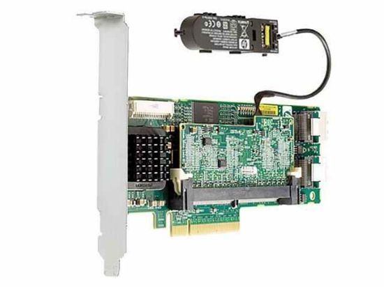 Picture of 572532-B21 HP Smart Array P410 PCI-E X8 SAS/SATA Raid Controller with 1GB FBWC | New Bulk Pack
