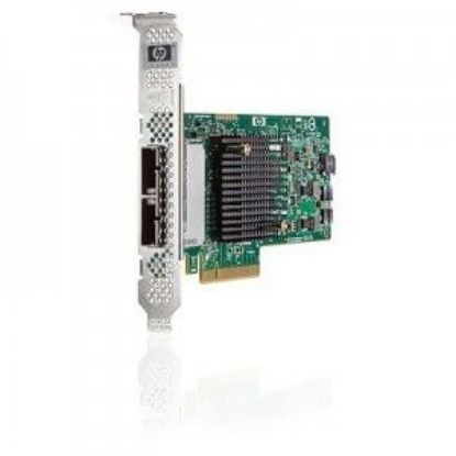 Picture of 638836-001 HP H221 6GBPS 8 Channel PCI-E 2.0 X8 SAS HBA for Gen8 | New Bulk Pack