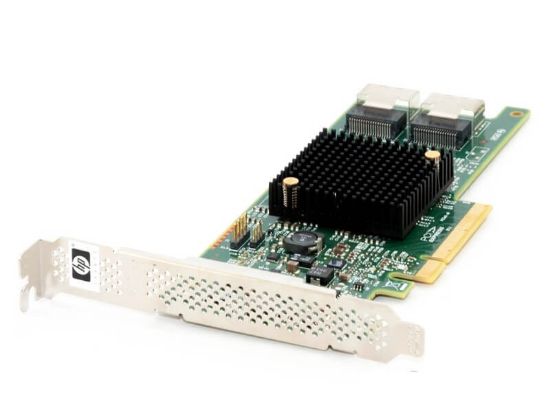 Picture of 660088-001 HP H220 6GBPS 8 Channel PCI Express 3.0 X8 SAS Host Bus Adapter. New Bulk Pack.