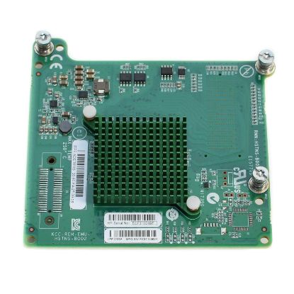 Picture of 662538-001 HP BLc Emulex LPE1205A Dual Port 8 GB PCIe 2.0 FC HBA. New Bulk Pack.