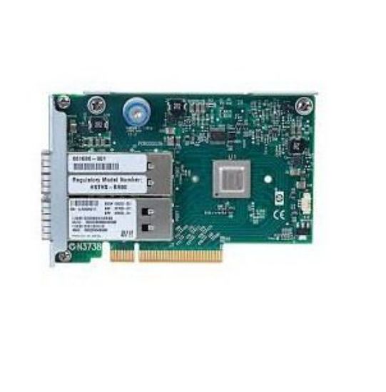 Picture of 683237-001 HP 3 Par 7000 Dual-Port 10GB ISCSI/ FCOE Converged Network Adapter. New Bulk Pack.