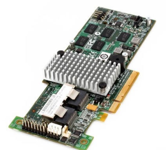 Picture of 68Y7332 IBM Serveraid M5015 PCI-Express 2.0 X8 SAS SATA Raid Controller With Battery. New Bulk Pack.