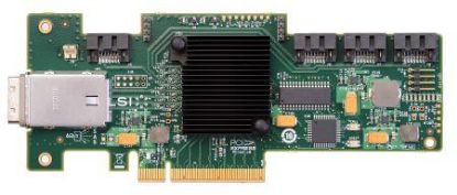 Picture of 68Y7354 Lenovo 6GB 4-Port PCI-E 2.0 X8 SAS Host Bus Adapter For IBM System X. New Bulk Pack.