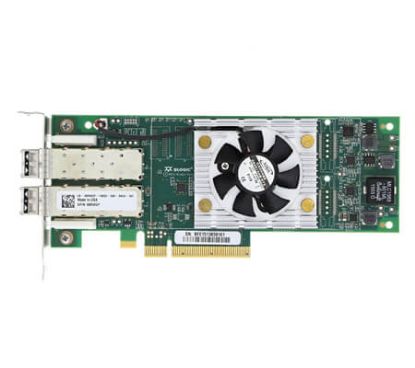 Picture of 6RWGP Dell Qlogic Qle2662l 16GBps Dual Port PCI-E 3.0 Fibre Channel Host Bus Adapter With Both Bracket. New Bulk Pack.