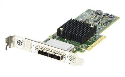 Picture of 729552-B21 HPE H221 PCIE 3.0 SAS Host Bus Adapter 6GB/S SAS PCI Express 3.0 Plug-In Card 8 Total SAS Port(S) 2 SAS Port(S) External. New Bulk Pack.
