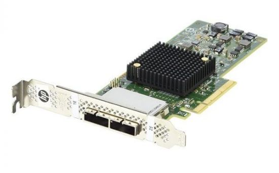 Picture of 729552-B21 HPE H221 PCIE 3.0 SAS Host Bus Adapter 6GB/S SAS PCI Express 3.0 Plug-In Card 8 Total SAS Port(S) 2 SAS Port(S) External. New Bulk Pack.