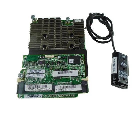 Picture of 729638-001 HPE Smart Array P731M 6GB PCI-Express 3.0 X8 Mezzanine SAS Raid Controller Card Only. New Bulk Pack.