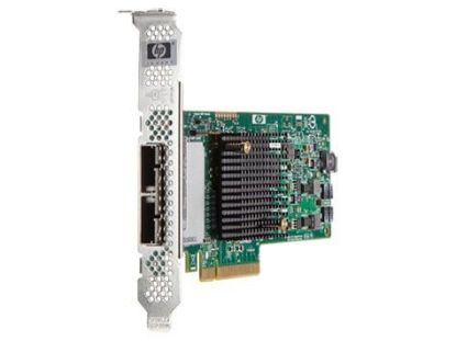 Picture of 738191-001 HPE H221 PCIE 3.0 SAS Host Bus Adapter 6GB S SAS PCI Express 3.0 Plug-In Card 8 Total SAS Port(S) 2 SAS Port(S) External. New Factory Sealed 3 Years HPE Warranty.