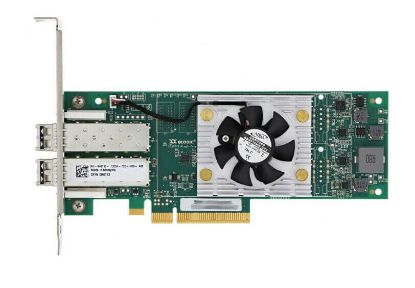 Picture of 7FT0G Dell Sanblade 16GB PCI-E Dual Port Fiber Channel Host Bus Adapter With Bracket. Brand New.