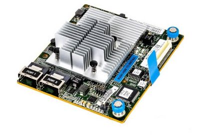 Picture of 804334-002 HPE Smart Array P408I-A SR GEN10 (8 Internal Lanes/2GB Cache) 12G SAS Modular Controller. New Bulk Pack.
