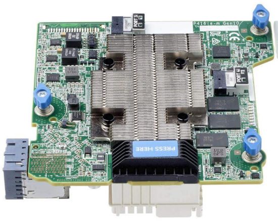 Picture of 804430-001 HPE Smart Array P416IE-M PCIE 3.0 X8 6GB/S SATA 12GB/S SAS Raid Storage Controller. New Bulk Pack.