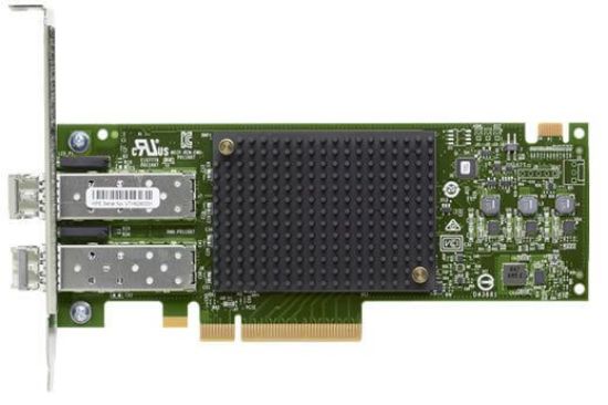 Picture of 870000-001 HPE Storefabric SN1600E 32GB Dual Port Fibre Channel Host Bus Adapter. New Bulk Pack.