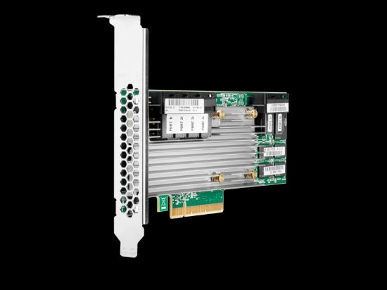 Picture of 871043-001 HPE Smart Array P824I-P MR GEN10 24 Internal Lanes 4GB Cache 12G SAS PCIE Controller. New Bulk Pack.