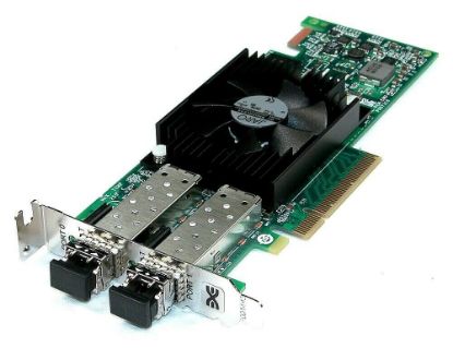 Picture of 8RJMK Dell Lightpulse Lpe16002 16GB Dual Port Fiber Channel Host Bus Adapter With Standard Bracket Card Only. New Bulk Pack.