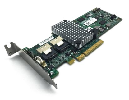 Picture of 9260-8I LSI Logic 8-Ports SAS 6GBPS Megaraid SATA 6GBPS PCI-E Low Profile Raid Controller | New Bulk Pack