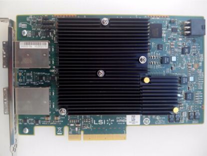 Picture of 9300-16E Lsi Logic 12GB 16 Port Ext PCI-E3.0 SAS SATA HBA | Brand New 3 Years Warranty