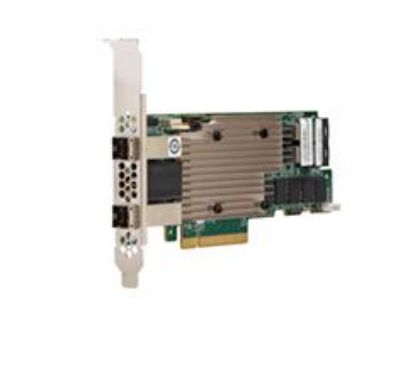 Picture of 9480-8I8E Broadcom Megaraid Storage controller Raid 16 Channel SATA 6GBS/SAS 12GBS low profile 1200 MBPS | New Bulk Pack