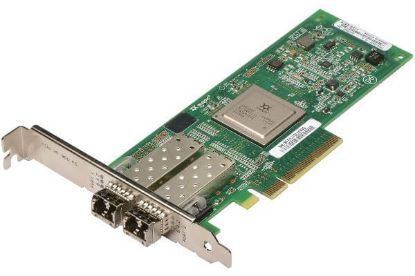 Picture of AJ764-63002 HP Storageworks 82Q 8GB Dual Port PCI-E Fibre Channel Host Bus Adapter With Standard Bracket. New Bulk Pack.