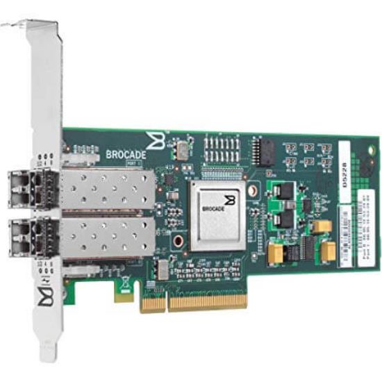 Picture of AP768A HP Storageworks 42B 4GB Dual Channel PCI Express Fibre Channel Host Bus Adapter. New Bulk Pack.