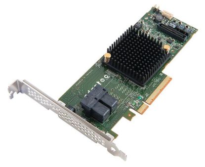 Picture of ASR-7805 Adaptec Single 6GB/S 8 Int Port PCI-E 3.0 X8 SAS/SATA Raid Controller | New Bulk Pack