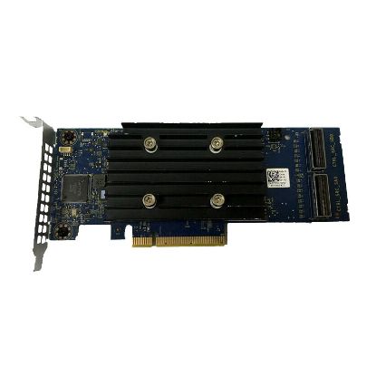 Picture of Dell 405-AAWU PCI-E 12GBPS 3.0 2x8 PERC H345 Internal SAS/SATA Raid Adapter | New Bulk Pack