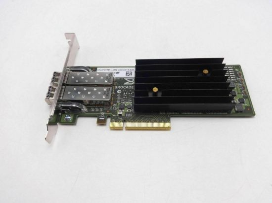 Picture of FDYMF Dell Brocade 1020 10GB Dual Port PCI-E 2.0 X8 Converged Network Adapter. New Bulk Pack.