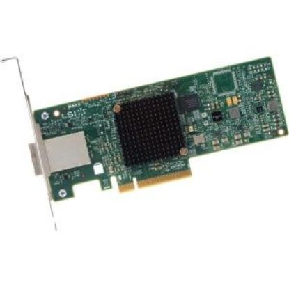 Picture of H5-25460-02E LSI Logic 12GB/S 8-Port External PCI-E 3.0 X8 SAS Controller. New Factory Sealed 3 Years LSI Logic Warranty.