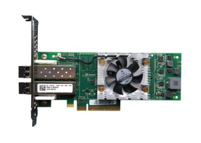 Picture of H8T43 Dell Sanblade 16GB PCI-E Dual Port Fiber Channel Host Bus Adapter With Bracket. New Bulk Pack.