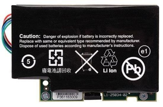 Picture of L5-25034-02 Lsi Logic Battery Backup Unit For SAS 8880EM2/9260/9261/9280 Megaraid Controller. New Bulk Pack.