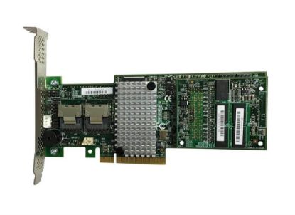 Picture of L5-25152-24 LSI Logic Megaraid 9280-8E 6GB 8PORT PCI Express X8 Low Profile SAS/SATA Raid Controller 512MB Cache And Battery. New Bulk Pack.