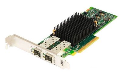 Picture of LPE31002 Emulex 16GB Dual Port PCIE GEN3 X8 Fibre Channel Host Bus Adapter With Standard Bracket. Brand New 3 Years Warranty