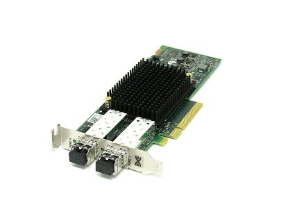 Picture of LPE32002 Emulex 32GB Dual Port PCIE 3.0 Fibre Channel Host Bus Adapter With Standard Bracket Card Only. New Bulk Pack.