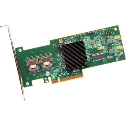 Picture of LSI00200 LSI Logic Megaraid 9240-8I 6GB 8 Port PCI Express 2.0 X8 SATA/SAS Raid Controller. New Bulk Pack.