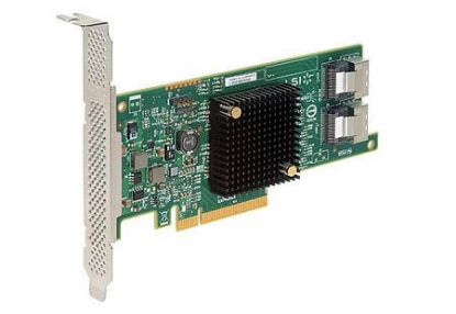 Picture of LSI00301 LSI Logic 6GB/S 8 Port INT PCI-E 3.0 SATA SAS Host Bus Adapter. New Bulk Pack.