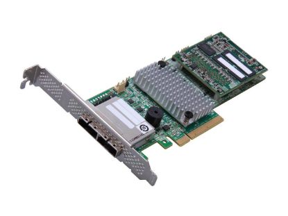 Picture of LSI00332 LSI Logic 6GB Megaraid SAS 9286-8E 8 Ports PCI-E SATA Raid Controller | New Bulk Pack