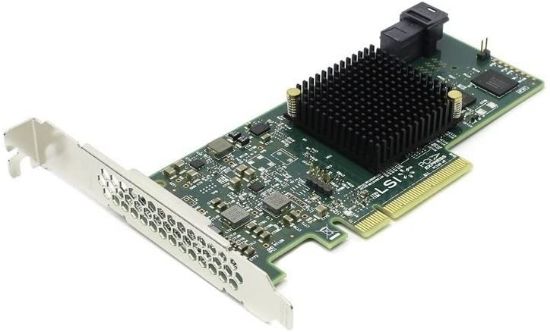 Picture of LSI00346 LSI Logic 12GB 4-Ports PCI-E SAS 12GBPS SATA 6GBPS Host Bus Adapter | Brand New 3 Years Warranty