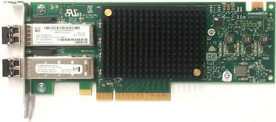 Picture of Q0L12A HP Storefabric SN1600E 32GB Dual Port Fibre Channel Host Bus Adapter. New Bulk Pack.